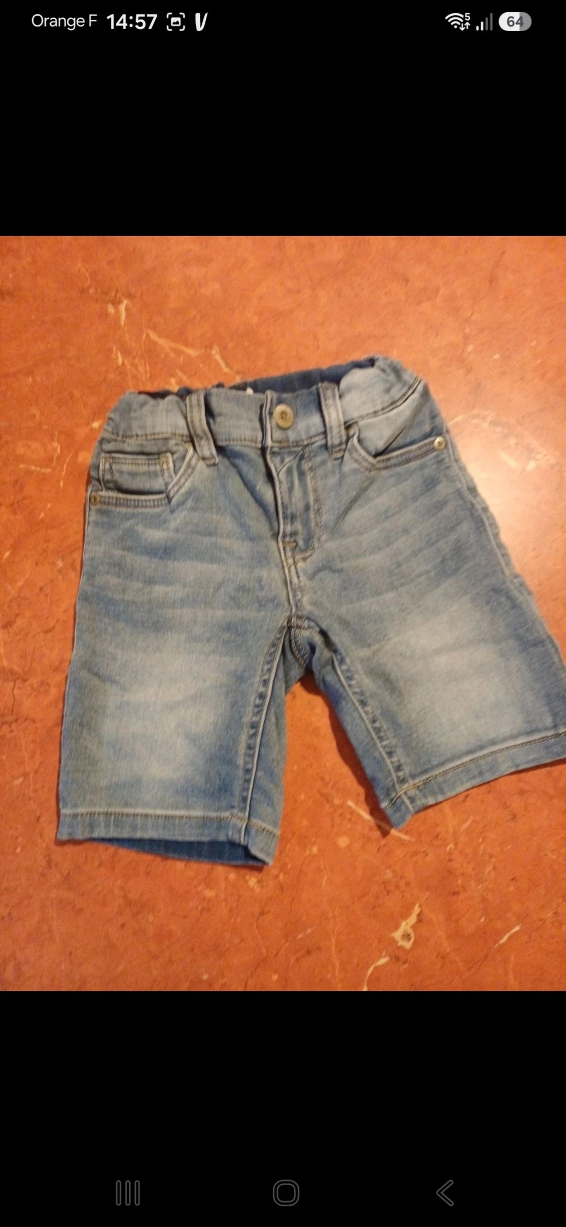 Short garçon taille 7 ans
